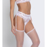 Porte jarretelle Sublime en Dentelle Blanc