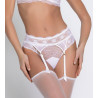 Porte jarretelle Sublime en Dentelle Blanc