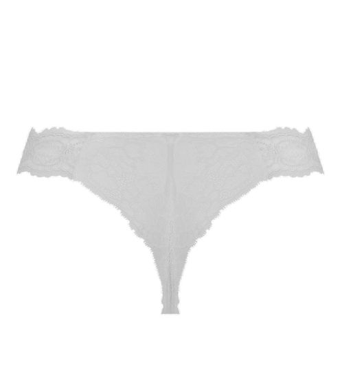 Tanga Sublime en Dentelle Blanc