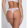 Tanga Sublime en Dentelle Blanc