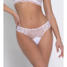 Tanga Sublime en Dentelle Blanc