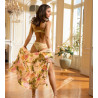 Déshabillé en viscose Frisson d'Or Or Rose 