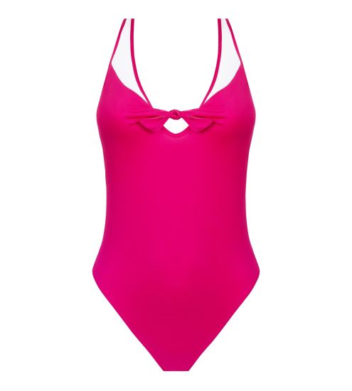 Maillot 1 pièce nageur La Skippeuse Fuchsia