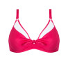 Haut de maillot corbeille fitting La Skippeuse Fuchsia