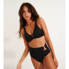 Bas de maillot de bain taille haute Maeva Celebes Noir