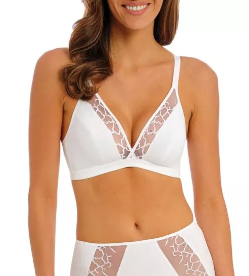 Soutien gorge sans armatures Lisse Blanc