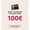 BON CADEAU LINGERIE SIPP 100€