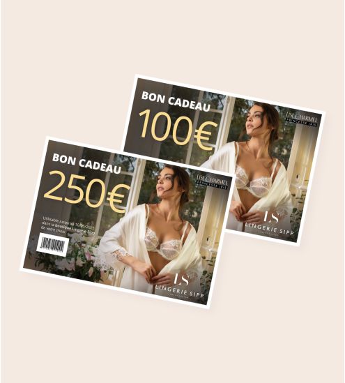 BON CADEAU LINGERIE SIPP 150€
