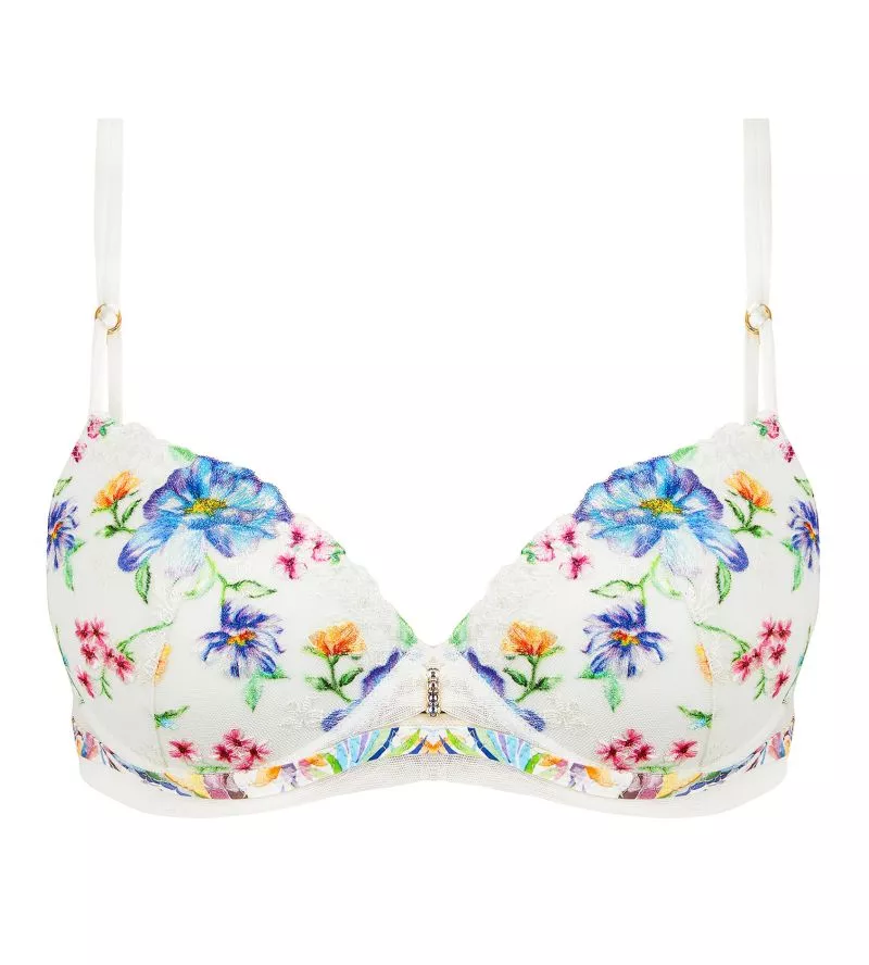 Soutien gorge push up Baisers Légers Bleus Légers