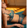 Soutien-gorge corbeille Grace Aquatique Floral Aqua