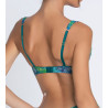 Soutien-gorge corbeille Grace Aquatique Floral Aqua
