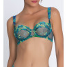 Soutien-gorge corbeille Grace Aquatique Floral Aqua