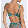 Soutien-gorge armatures Grace Aquatique Floral Aqua