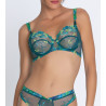 Soutien-gorge armatures Grace Aquatique Floral Aqua