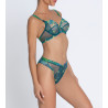 Soutien-gorge armatures Grace Aquatique Floral Aqua