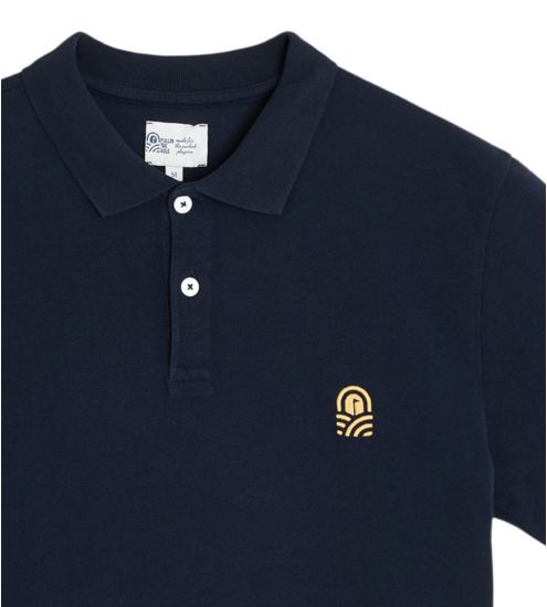 Polo manches courtes Eaglenavy Navy