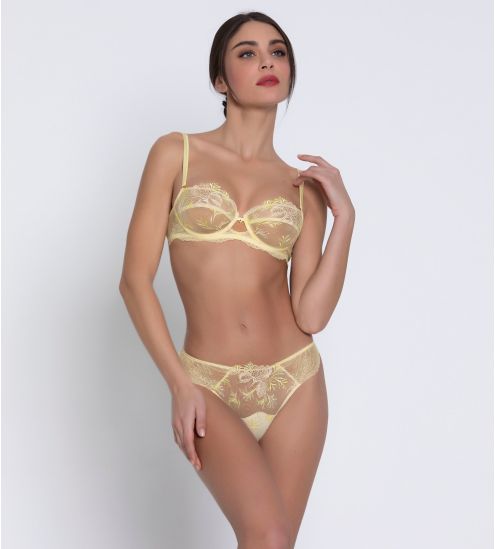 Tanga Frisson d'Or Or Rose