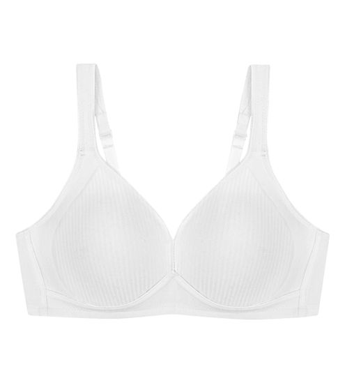 Soutien gorge sans armatures Modern Soft Cotton Blanc