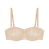 Soutien-gorge bandeau grande taille 6720 Creamy Dream