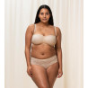 Soutien-gorge bandeau grande taille 6720 Creamy Dream