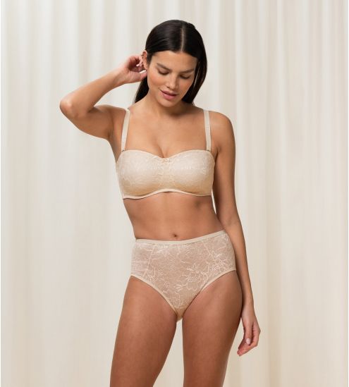 Soutien-gorge bandeau grande taille 6720 Creamy Dream