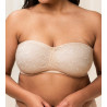 Soutien-gorge bandeau grande taille 6720 Creamy Dream