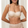 Soutien-gorge bandeau grande taille 6720 Creamy Dream