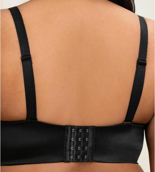 Soutien-gorge bandeau grande taille 04 NOIR