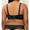 Soutien-gorge bandeau grande taille 04 NOIR