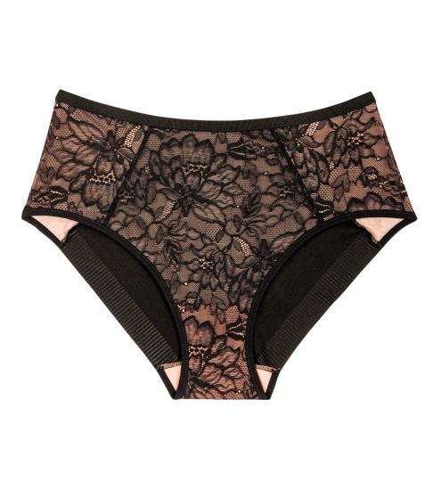 Culotte haute Amourette Charm 04 NOIR