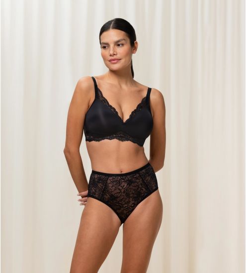 Culotte haute Amourette Charm 04 NOIR