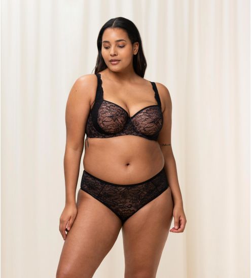 Culotte haute Amourette Charm 04 NOIR