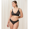 Soutien-gorge sans armatures Charm 04 NOIR