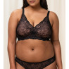 Soutien-gorge sans armatures Charm 04 NOIR