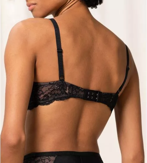 Soutien-gorge sans armatures Modern Amourette Charm NOIR