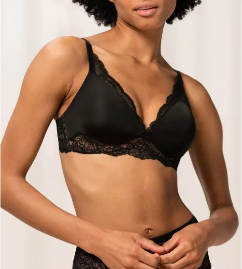 Soutien-gorge sans armatures Modern Amourette Charm NOIR
