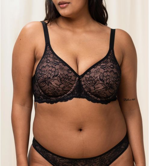 Soutien-gorge arm. Amourette Charm 04 NOIR