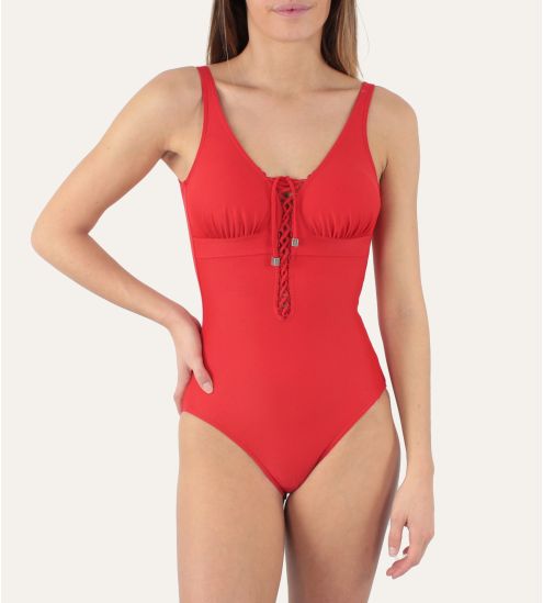 Maillot de bain Monaco 1 pièce ROUGE