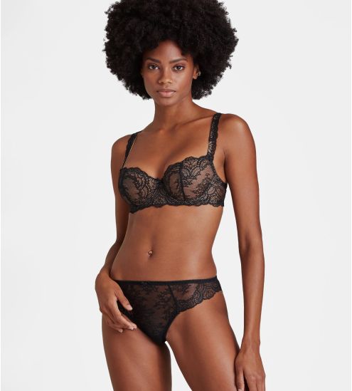 Soutien-gorge corbeille NOIR