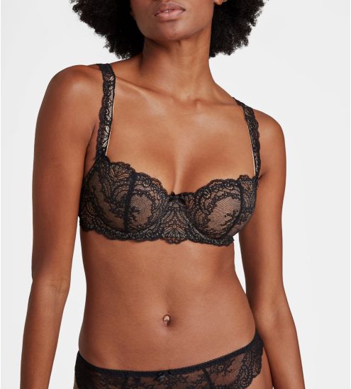 Soutien-gorge corbeille NOIR