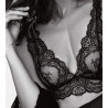 Soutien gorge triangle bralette Danse des Sens Noir