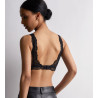 Soutien gorge triangle bralette Danse des Sens Noir