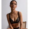 Soutien-gorge push-up plunge NOIR