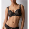 Soutien-gorge push-up plunge NOIR