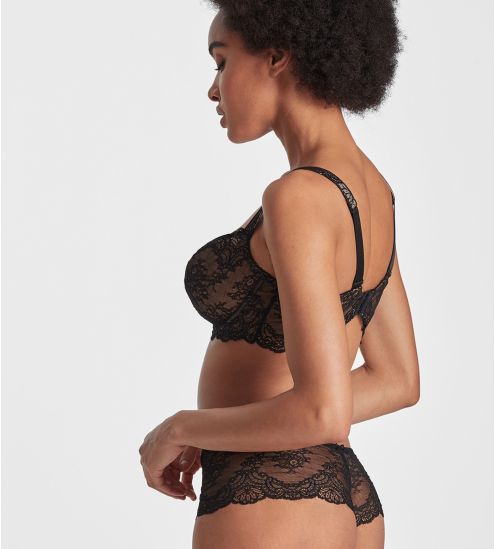 Soutien gorge corbeille confort (D,E,F) Danse des Sens Noir