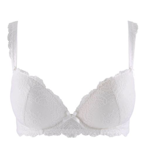 Soutien-gorge push-up plunge Opale