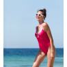Maillot 1 pièce nageur La Skippeuse Fuchsia