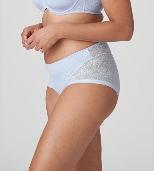 Slip taille haute Lumino Pale Blue