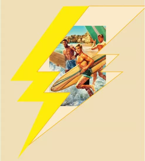 Boxer homme imprimé Fashion 2 Surfers