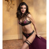 Soutien gorge sans armatures Floraison Passion Safran Rose